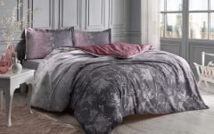 Özdilek Çift Kişilik Ranforce Nevresim Takımı Ditsy Mor