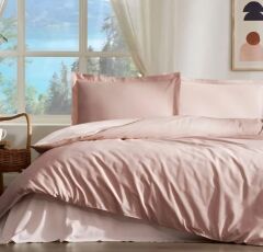 Özdilek Tek Kişilik Ranforce Nevresim Takımı Sütlü Kahve-Toprak