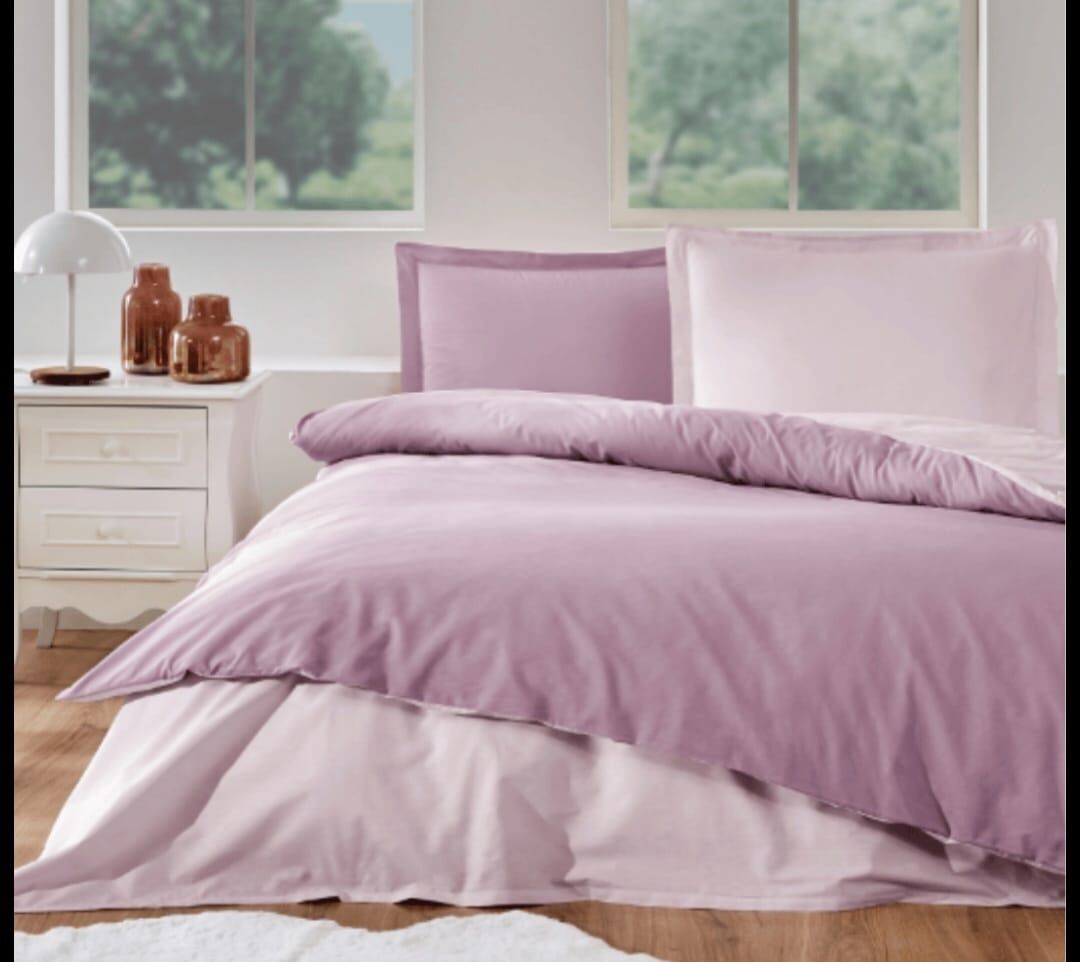 Özdilek Tek Kişilik Ranforce Nevresim Takımı Rose Pudra