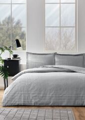 Özdilek Tek Kişilik Ranforce Nevresim Takımı Unique Gri