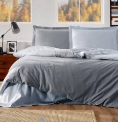 Özdilek Tek Kişilik Ranforce Nevresim Takımı Kül Grisi Silver