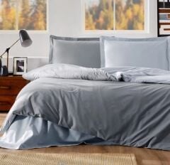 Özdilek Tek Kişilik Ranforce Nevresim Takımı Kül Grisi Silver