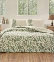 Özdilek Nev Çift Kişilik Nevresim Takımı Kalendra Yeşil