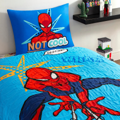 Taç Lisanslı Spiderman Thwip Pamuk Tek Kişilik Complete Set