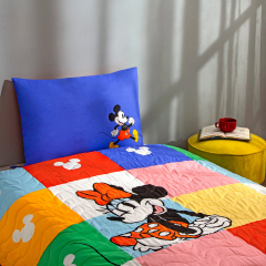 Taç Lisanslı Disney Minnie Mickey Pamuk Tek Kişilik Complete Set