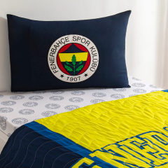 Taç Lisanslı Fenerbahçe Kanarya Pamuk Tek Kişilik Complete Set