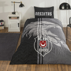 Taç Lisanslı Beşiktaş Kartal Pamuk Tek Kişilik Complete Set
