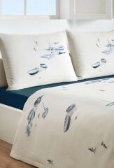 Özdilek Çift Kişilik Ranforce Pike Takımı Rowboat Mavi