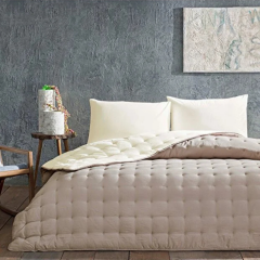 Taç Donna Sleeper Set Çift Kişilik Kahve