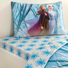 Taç Lisanslı Yorgan Seti Frozen Winter Tek Kişilik