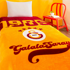 Taç Lisanslı Galatasaray Şampiyon 25 Tek Kişilik Battaniye
