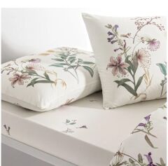 Taç Çift Kişilik Ranforce Nevresim Takımı Elowen