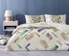 Taç Çift Kişilik Ranforce Nevresim Takımı Rafael