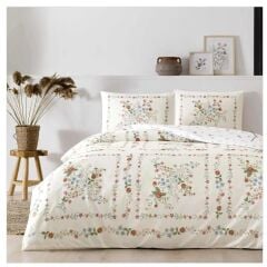 Taç Çift Kişilik Ranforce Nevresim Takımı Hilarie