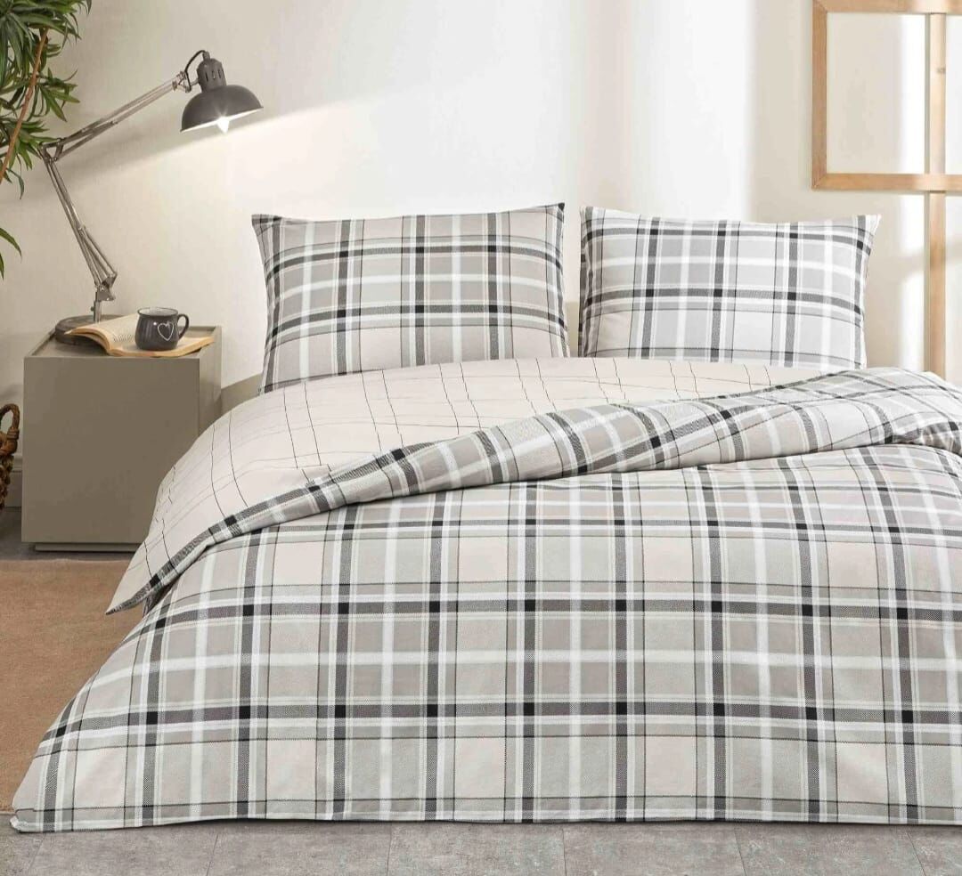 Taç Çift Kişilik Ranforce Nevresim Takımı Caleb