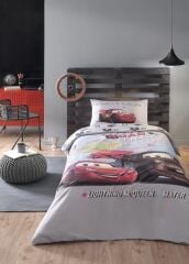 Özdilek Lisanslı Tek Kişilik Nevresim Takımı Cars On The Road