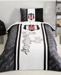 Taç Lisanslı Beşiktaş 1903 Glow Gece Işıltısı Tek Kişilik Nevresim Takımı