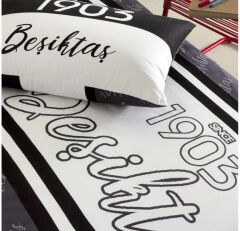 Taç Lisanslı Beşiktaş 1903 Glow Gece Işıltısı Tek Kişilik Nevresim Takımı