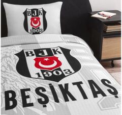 Taç Lisanslı Beşiktaş Soccer Tek Kişilik Pike Takımı