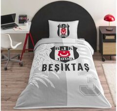Taç Lisanslı Beşiktaş Soccer Tek Kişilik Pike Takımı