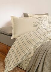 Özdilek Pikeli Nevresim Takımı Çift Kişilik Fresque Bej