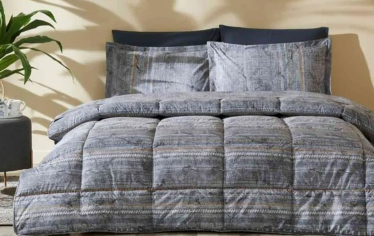 Özdilek Çift Kişilik Ranforce Uyku Seti Colorado Mavi