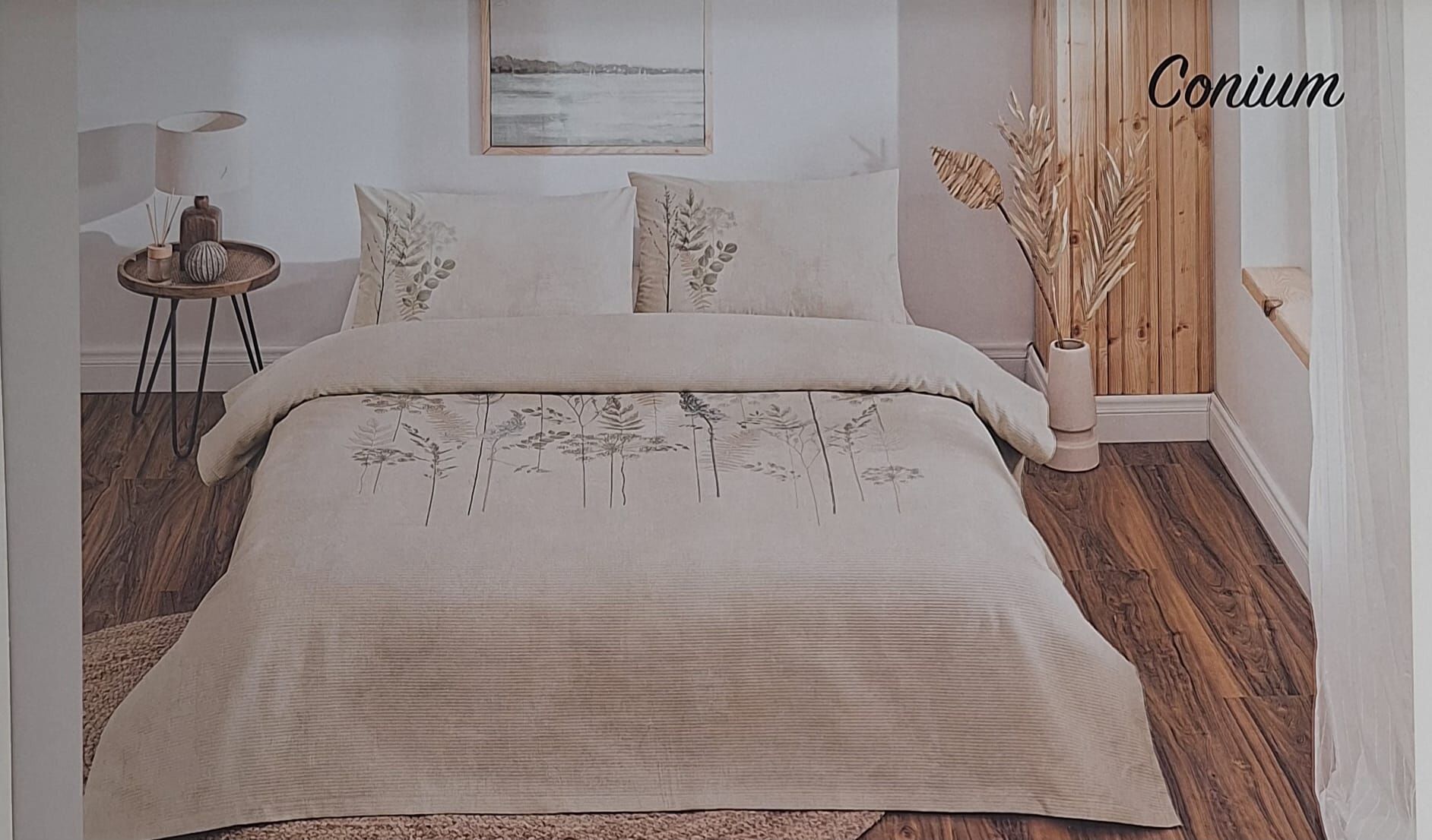 Özdilek Çift Kişilik Ranforce Pike Takımı Krem Conium