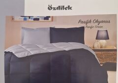ÖZDİLEK ÇİFT KİŞİLİK RANFORCE YATAK SETİ PASİFİK OKYANUS
