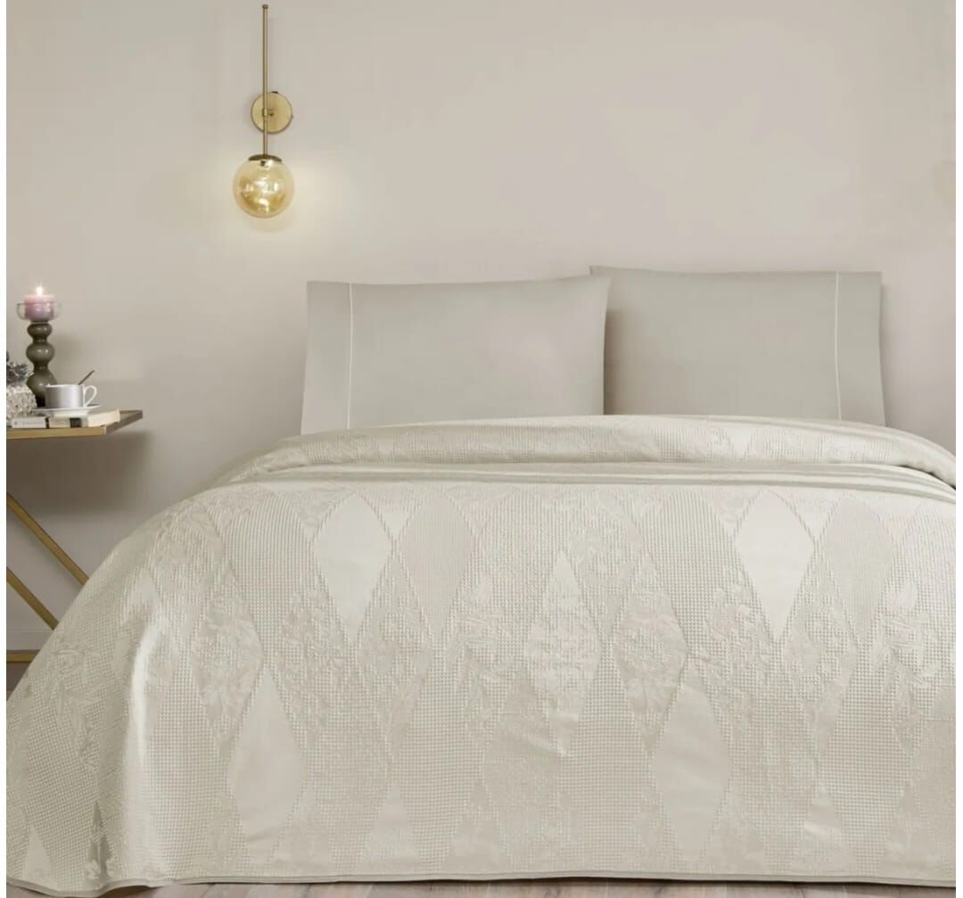 Taç Jakar Pike Takımı Çift Kişilik Flava Gri