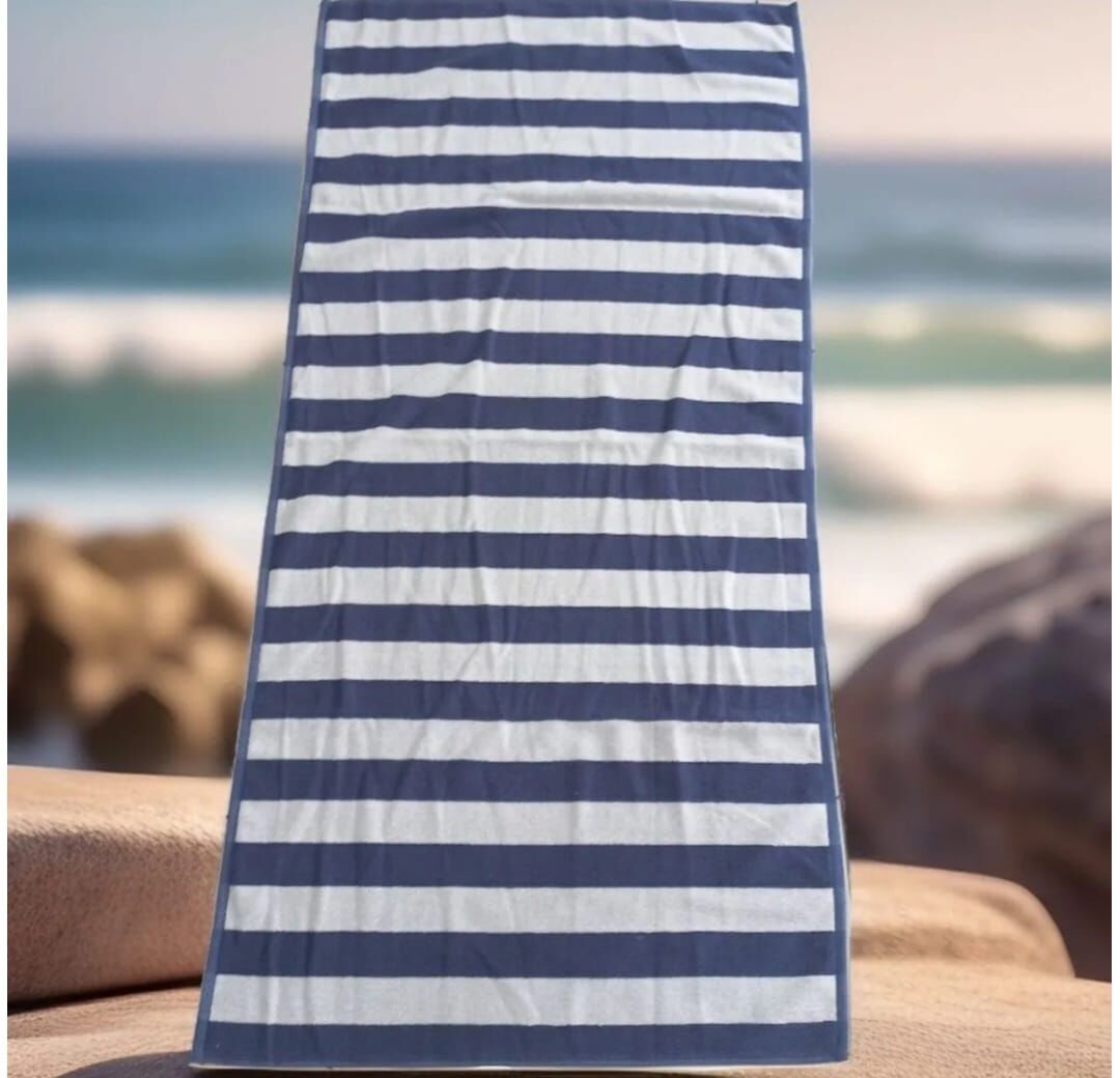 Özdilek Plaj Havlusu 70*145 Cm Lacivert-Mavi