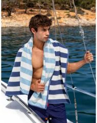 Özdilek Plaj Havlusu 70*145 Cm Lacivert-Mavi