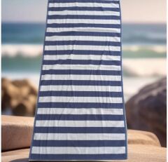 Özdilek Plaj Havlusu 70*145 Cm Lacivert-Mavi