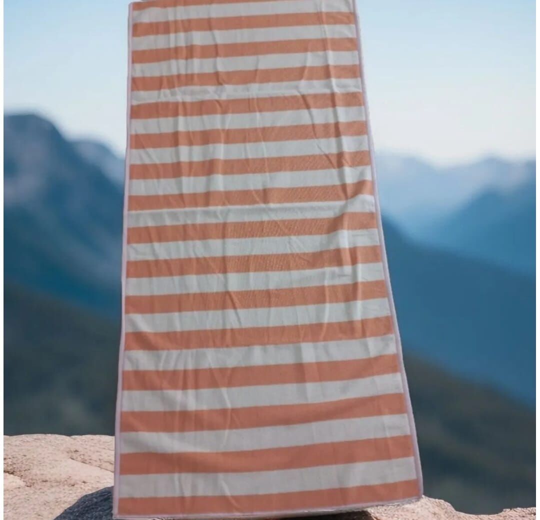 Özdilek Plaj Havlusu 70*145 Cm Turuncu-Pembe