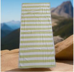 Özdilek Plaj Havlusu 70*145 Cm Yeşil-Gri