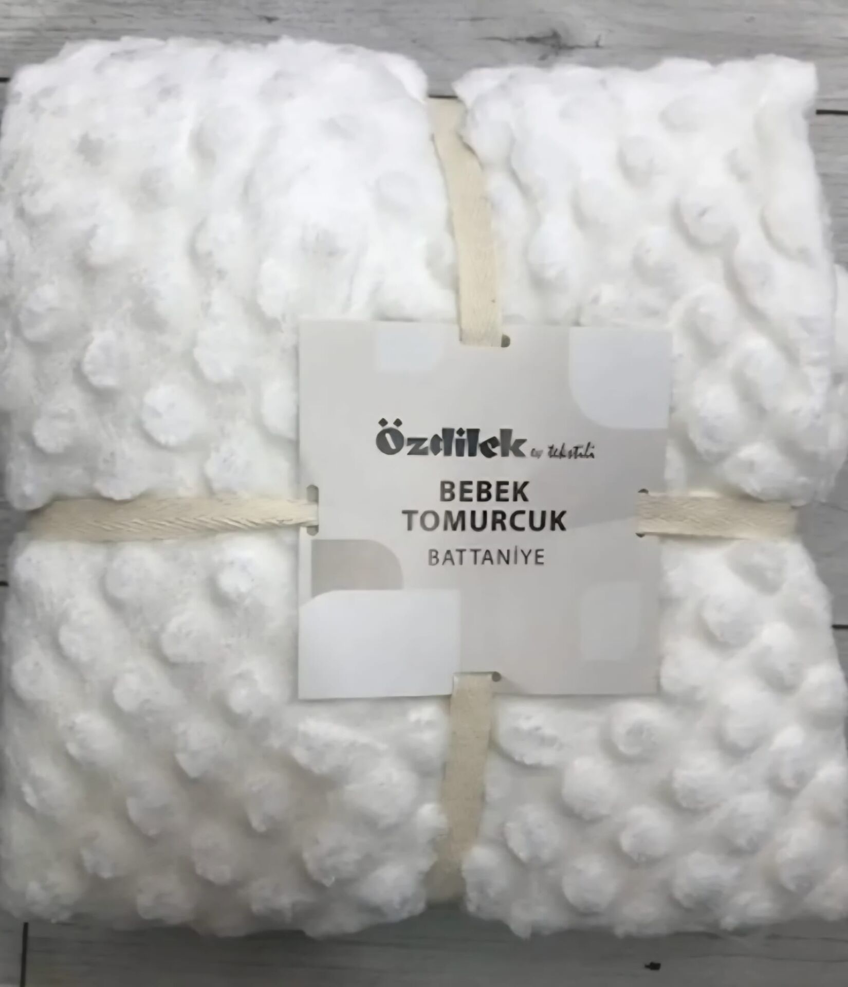 Özdilek Tomurcuk Bebek Battaniyesi 90*110 Cm Kemik
