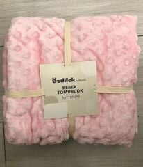 Özdilek Tomurcuk Bebek Battaniyesi 90*110 Cm Pudra