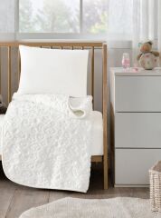 Özdilek Embos Kutulu Bebek Battaniyesi 100*120 Cm Krem