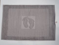 Özdilek Winter Ayak Havlusu/ Ayak Paspası 50*70 Cm %100 Pamuk Gümüş