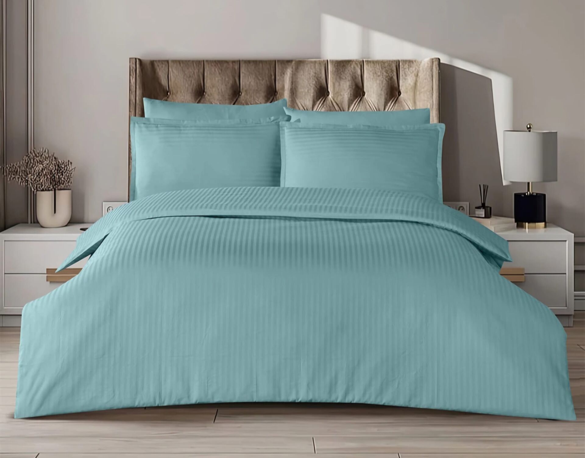 Altınbaşak Poplin Çift Kişilik Nevresim Takımı Infınıty Breezeway