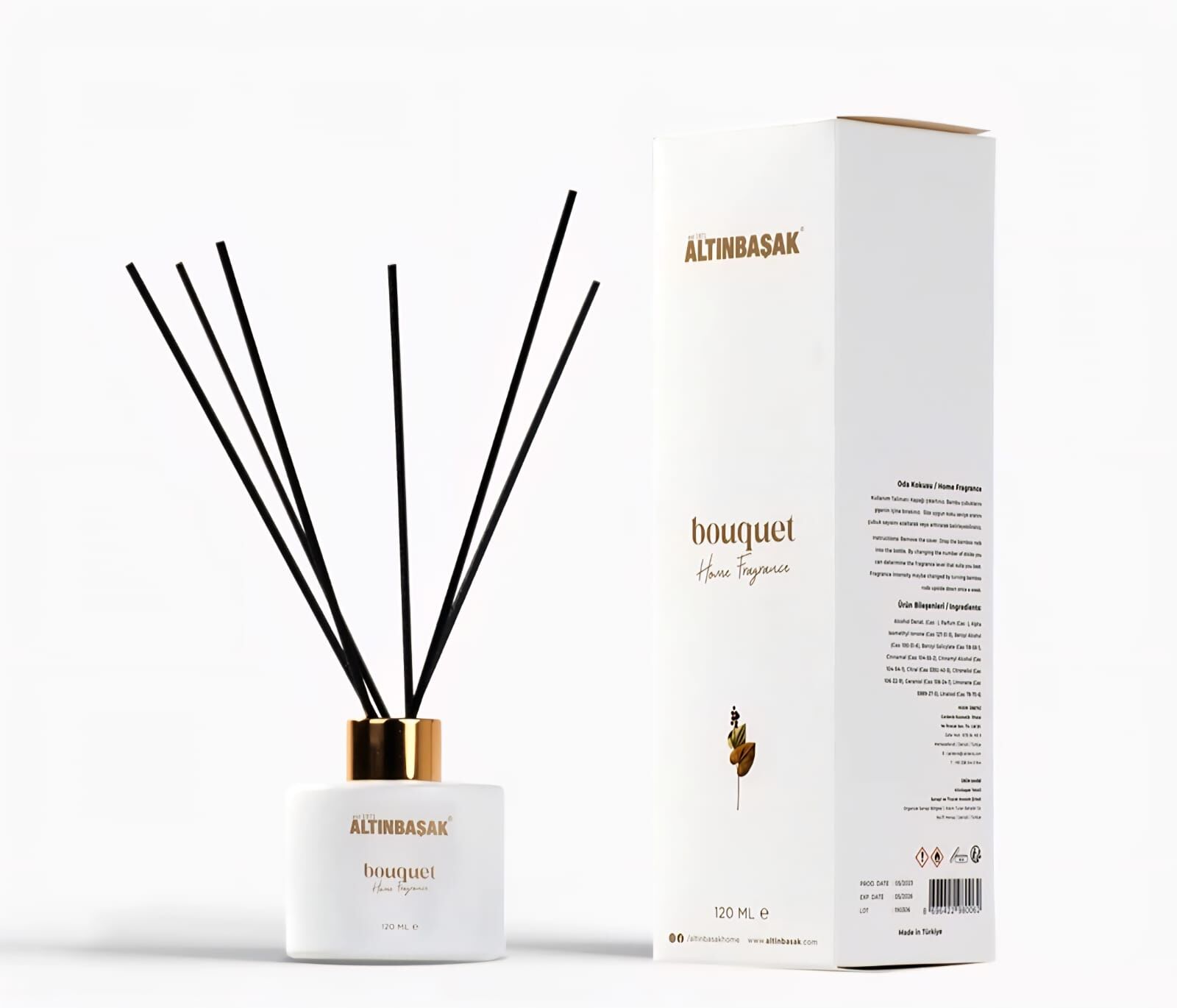 Altınbaşak Çubuklu Oda Kokusu 120ml Bouquet