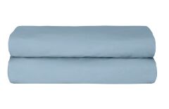 Altınbaşak Ranforce Tek Kişilik 120*200cm Çarşaf Takımı %100 Pamuk Açık Mavi