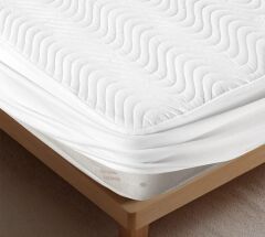 Altınbaşak Çift Kişilik 160*200cm Microfiber Kapitone Sıvı Geçirmez Lastikli/Fitted Yatak Alezi - 160*200cm Microfiber Kapitone Sıvı Geçirmez Lastikli Alez
