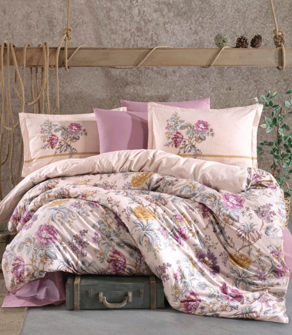 Clasy Ranforce Çift Kişilik Nevresim Takımı Mirante