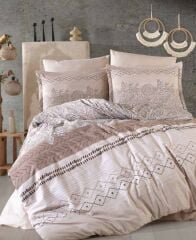 Clasy Ranforce Çift Kişilik Nevresim Takımı Mahfer