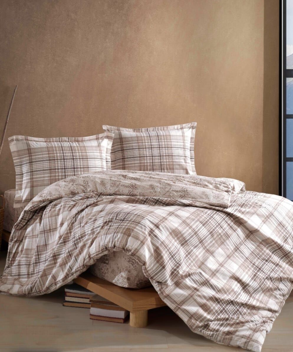 Clasy Ranforce Çift Kişilik Nevresim Takımı Ravel