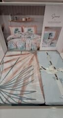 Clasy Ranforce Çift Kişilik Nevresim Takımı Sone