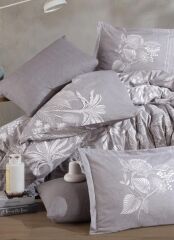 Clasy Ranforce Çift Kişilik Nevresim Takımı Nera