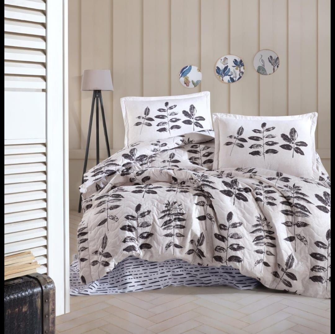 Clasy Ranforce Çift Kişilik Dört Mevsim Set Hafsa