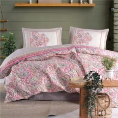 Clasy Ranforce Çift Kişilik Dört Mevsim Set Luga