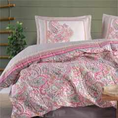 Clasy Ranforce Çift Kişilik Dört Mevsim Set Luga